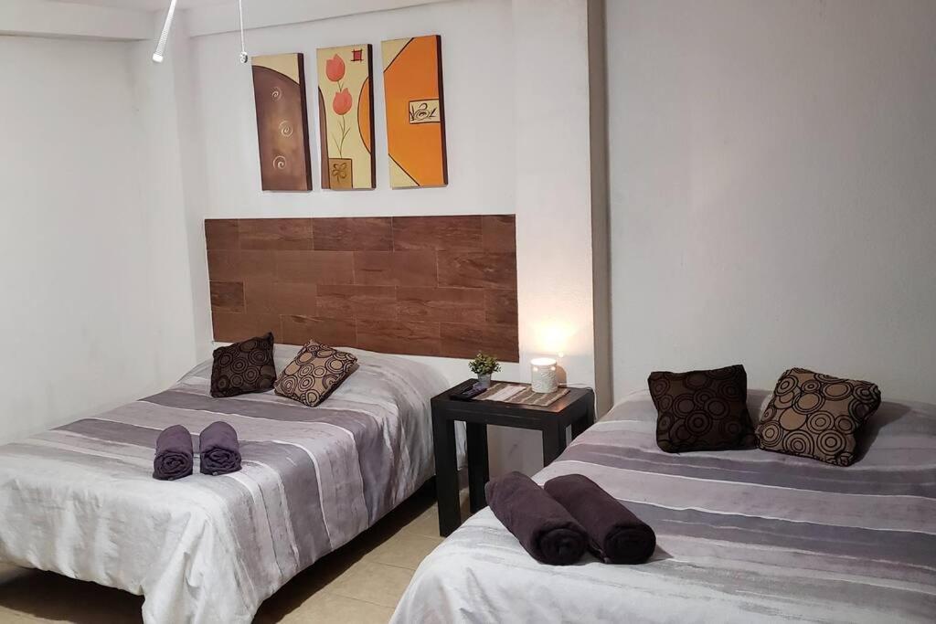 Departamento Comodo Centrico Tv Ac Wifi Cocina Parking, Letra C 巴耶斯城 外观 照片