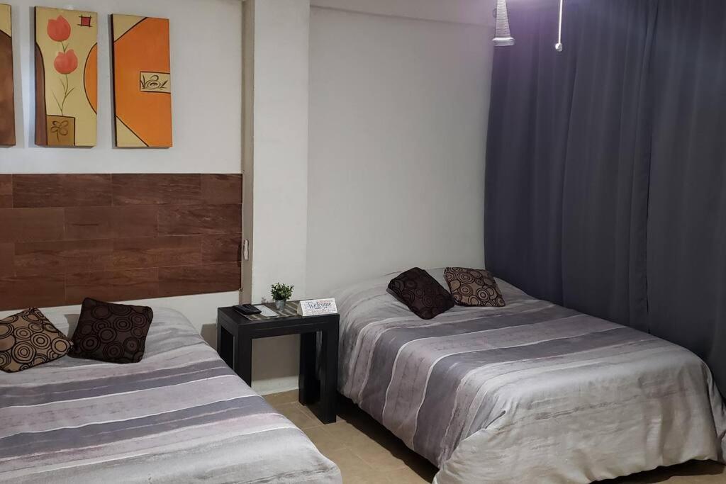 Departamento Comodo Centrico Tv Ac Wifi Cocina Parking, Letra C 巴耶斯城 外观 照片